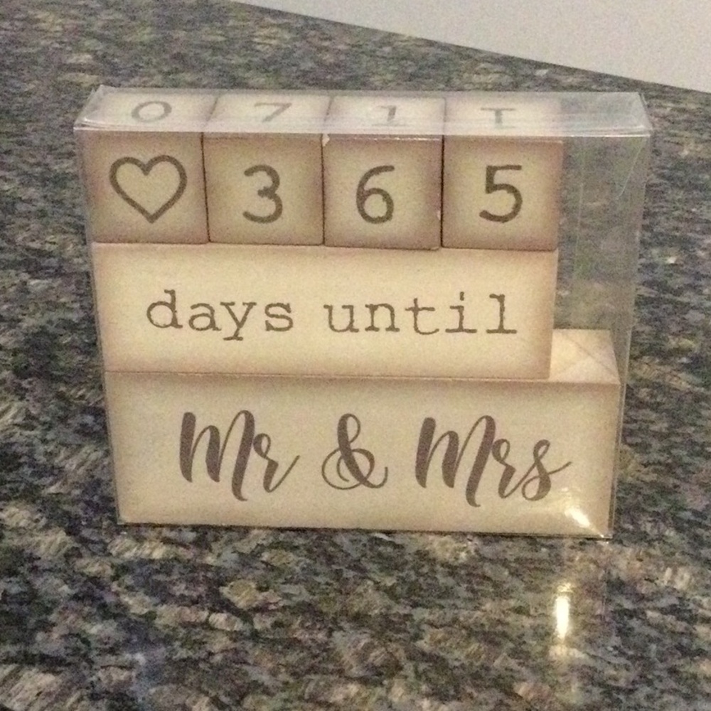 Wedding Day Countdown Calendar - Picture 2 of 4